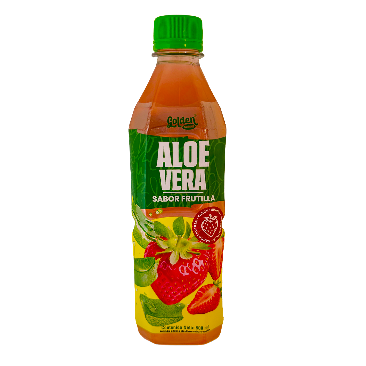 Jugo Aloe Golden Frutilla | 24 UNIDADES