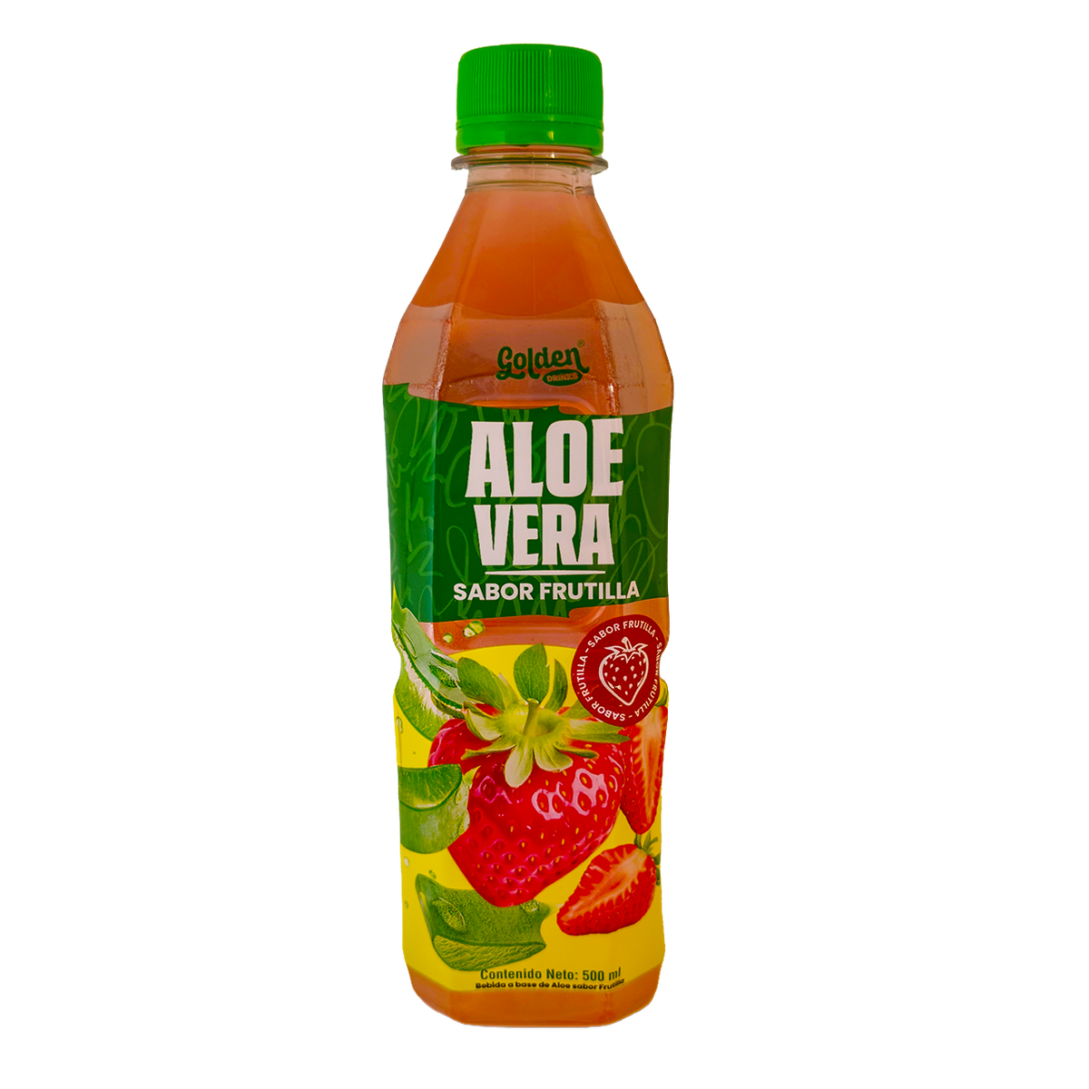 Jugo Aloe Golden Frutilla | 24 UNIDADES