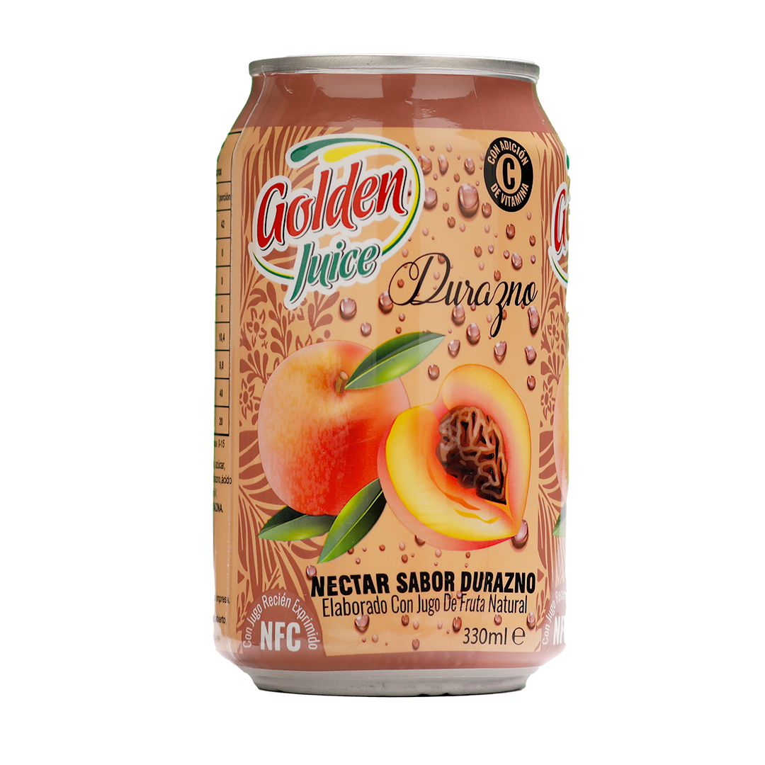 Jugo Lata Golden Durazno  | 24 UNIDADES