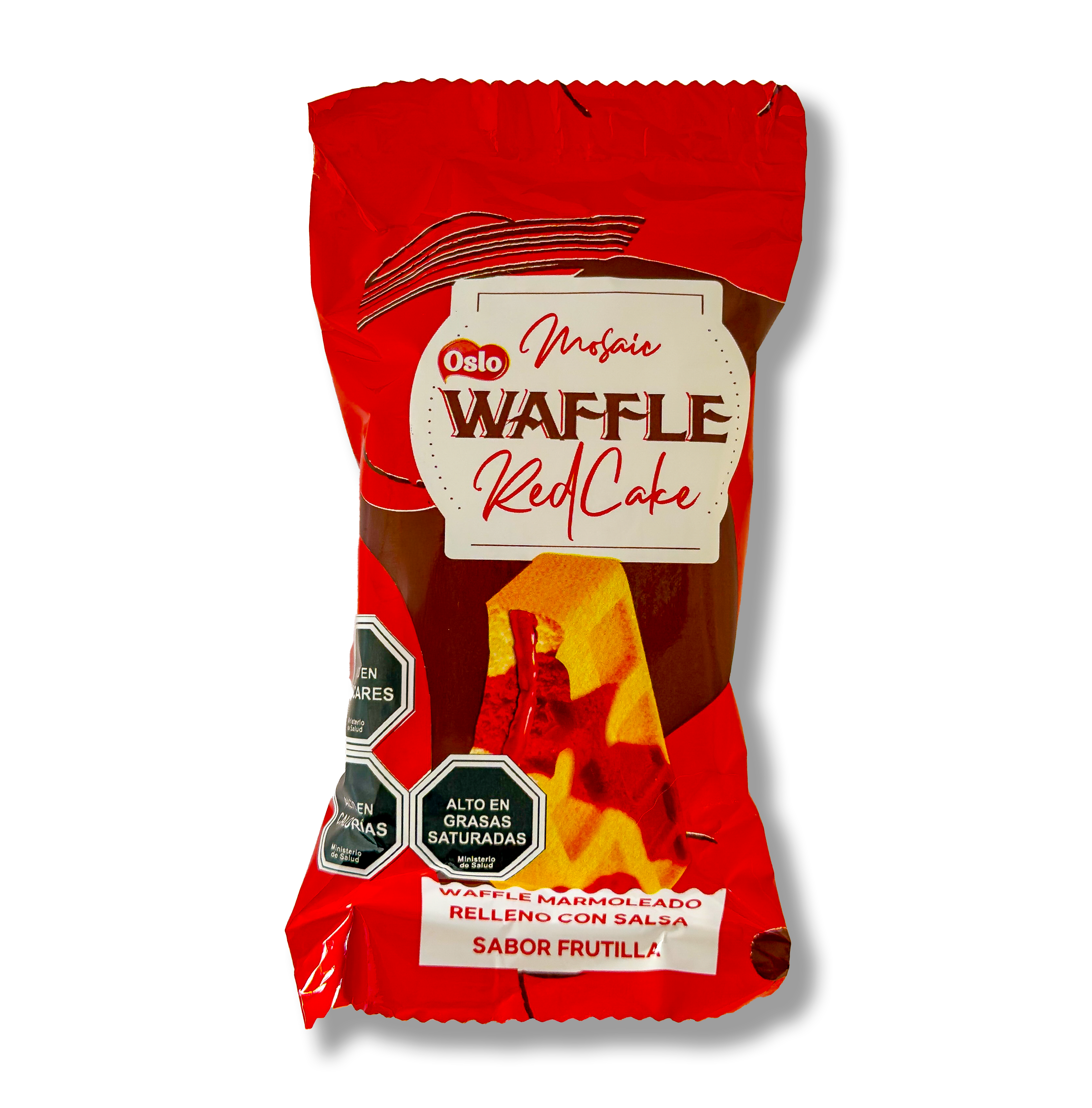 Wafle Red Cake | 24 UNIDADES