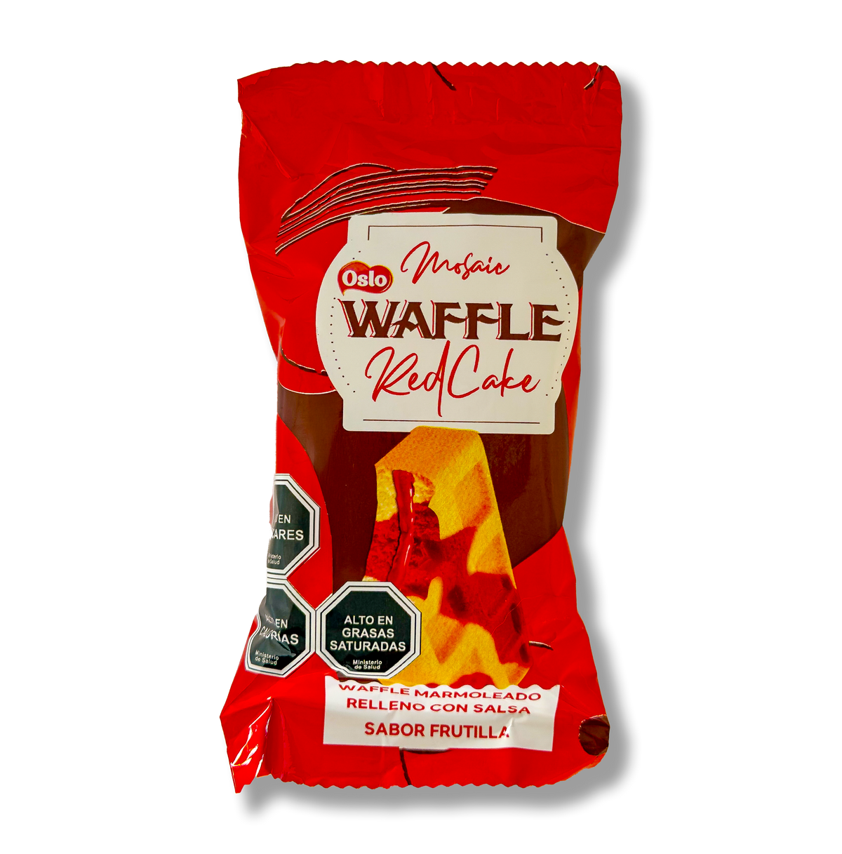 Wafle Red Cake | 24 UNIDADES
